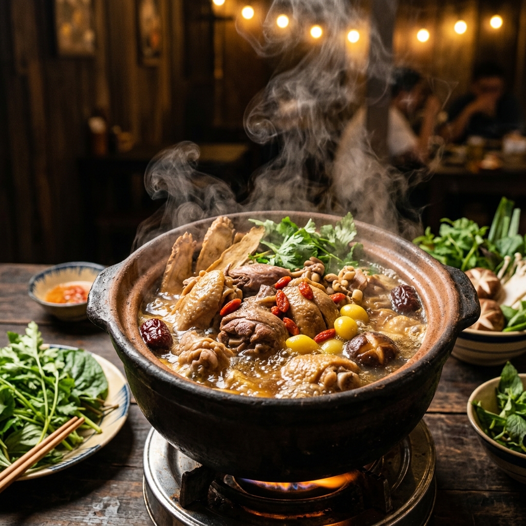 Lẩu Chim Câu Kê Gà